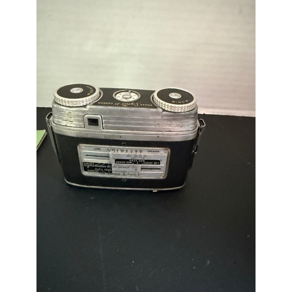 Kodak Signet 35 Camera w/ Case & Manual Vintage Film Collectible - Picture 4 of 11